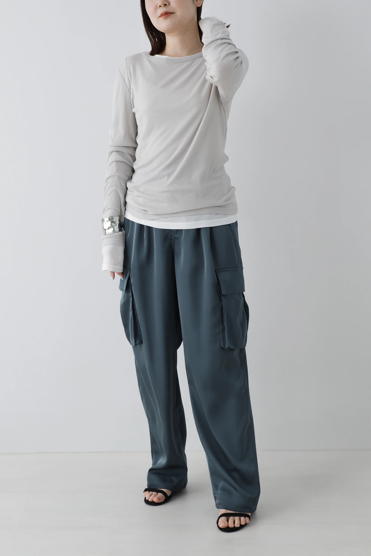 パンツ STATE OF MIND  satin cargo pants STATE OF MIND（ステートオブマインド）｜satin cargo pants