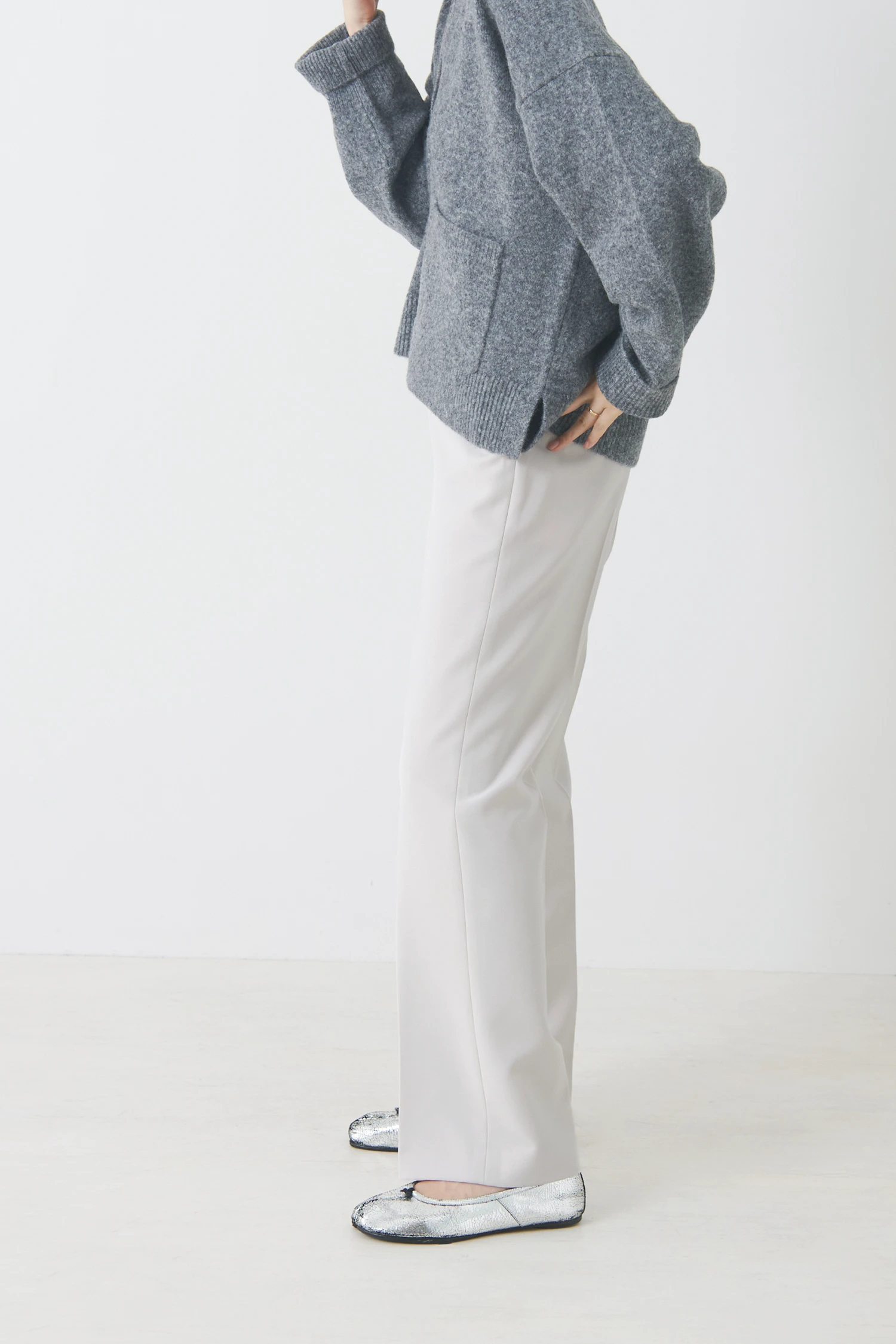 STATE OF MIND（ステートオブマインド）｜flare slit pants