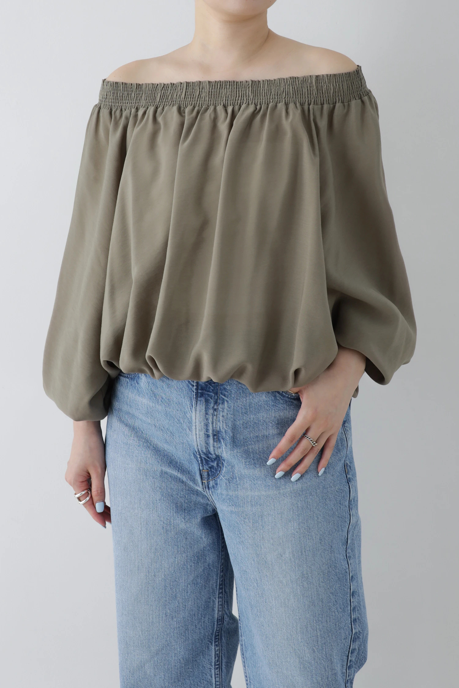 STATE OF MIND(ステートオブマインド)|off shoulder blouse STATE OF MIND(ステートオブマインド)|off shoulder blouse
