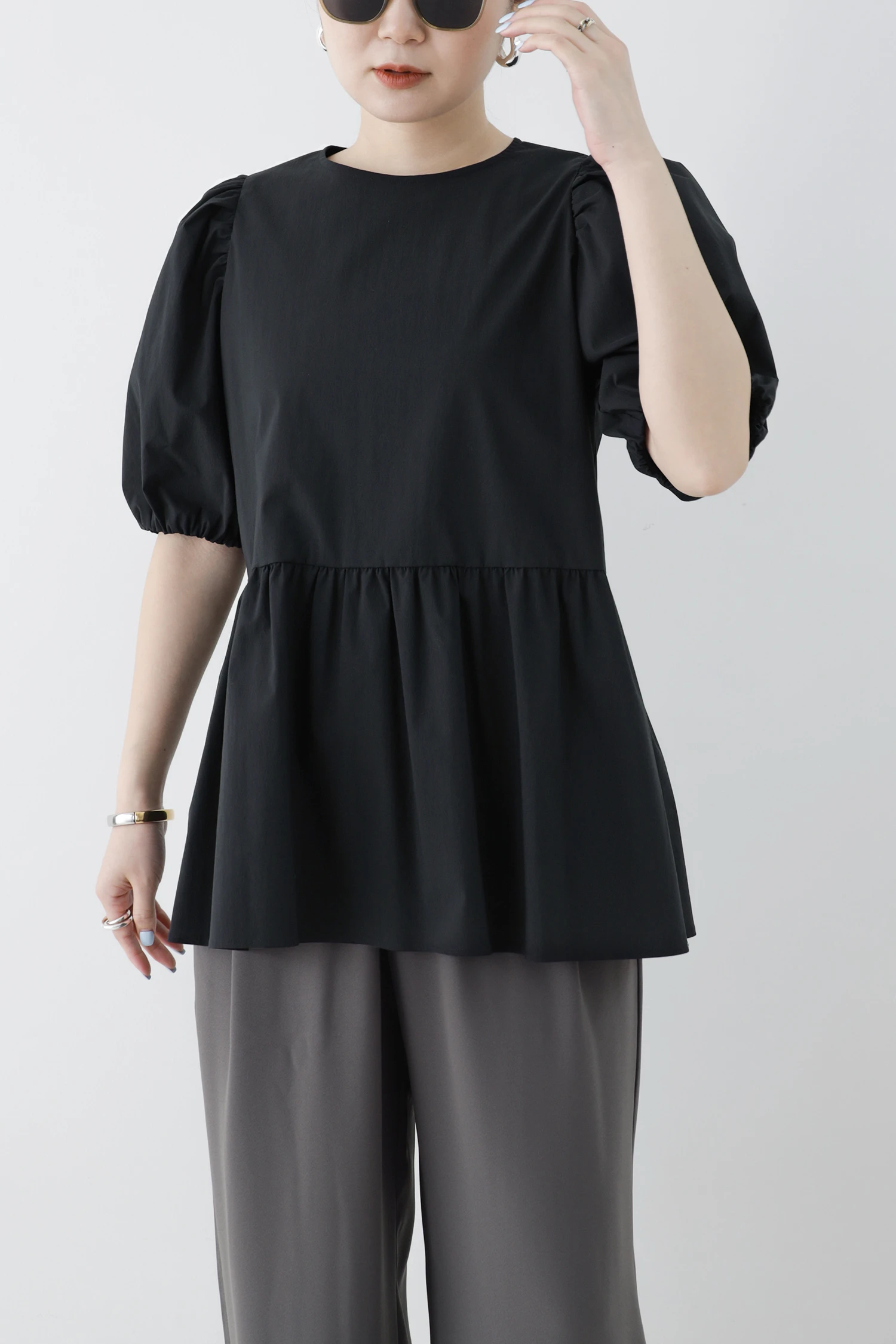 STATE OF MIND（ステートオブマインド）｜volume sleeve blouse