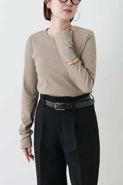 STATE OF MIND(ステートオブマインド) |rib crew neck po