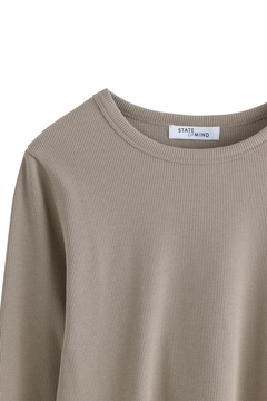STATE OF MIND(ステートオブマインド) |rib crew neck po
