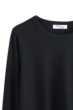 STATE OF MIND(ステートオブマインド) |rib crew neck po