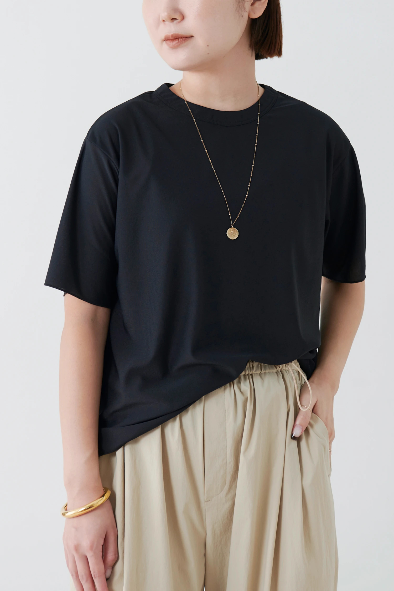 STATE OF MIND（ステートオブマインド）｜sheer T blouse
