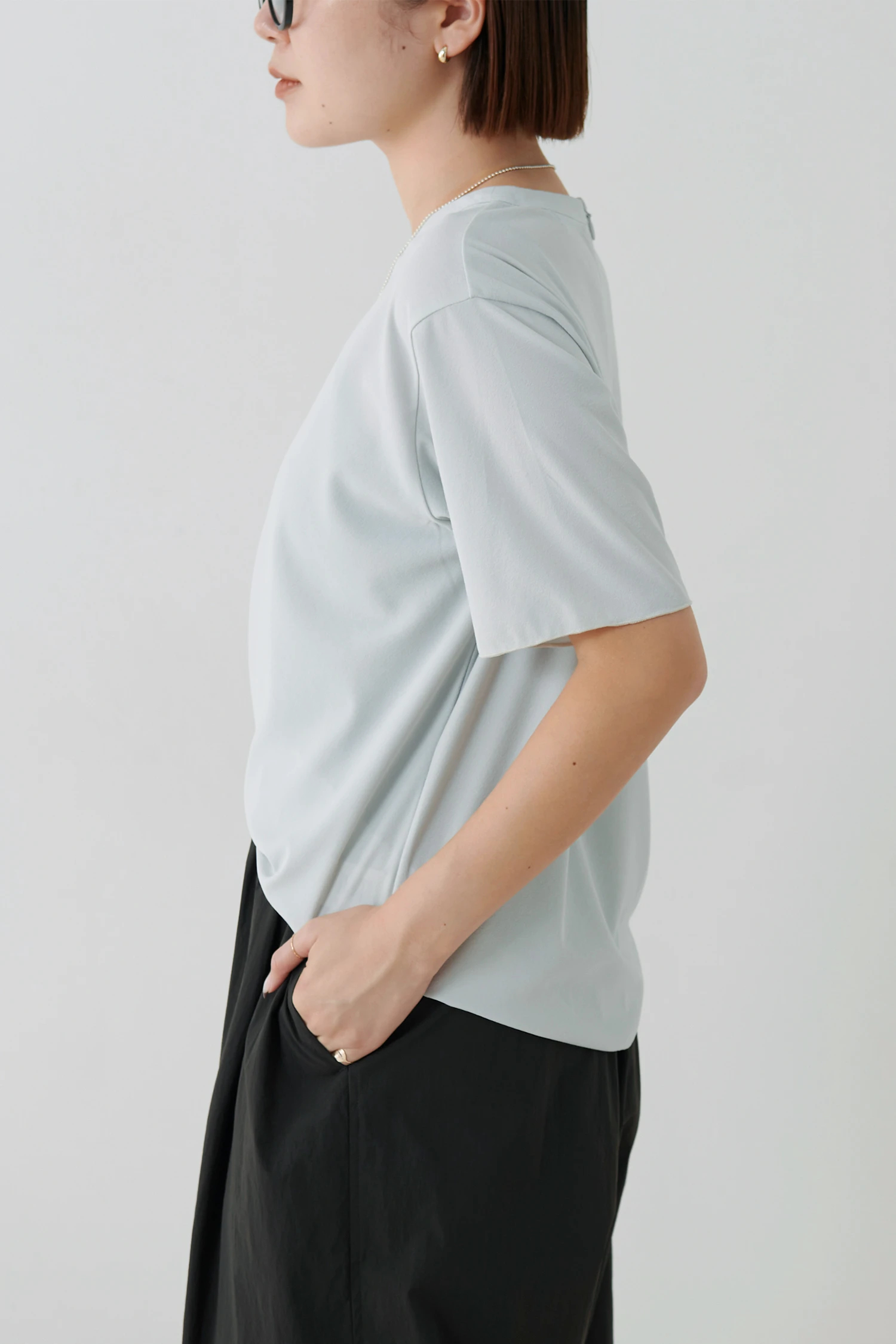 STATE OF MIND（ステートオブマインド）｜sheer T blouse