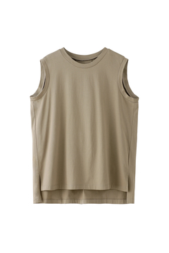 STATE OF MIND(ステートオブマインド) |loose no sleeve tee