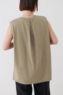 STATE OF MIND(ステートオブマインド) |loose no sleeve tee