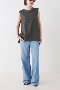 STATE OF MIND(ステートオブマインド) |loose no sleeve tee