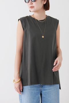STATE OF MIND(ステートオブマインド) |loose no sleeve tee