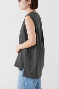 STATE OF MIND(ステートオブマインド) |loose no sleeve tee