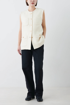 STATE OF MIND(ステートオブマインド) |tweed vest