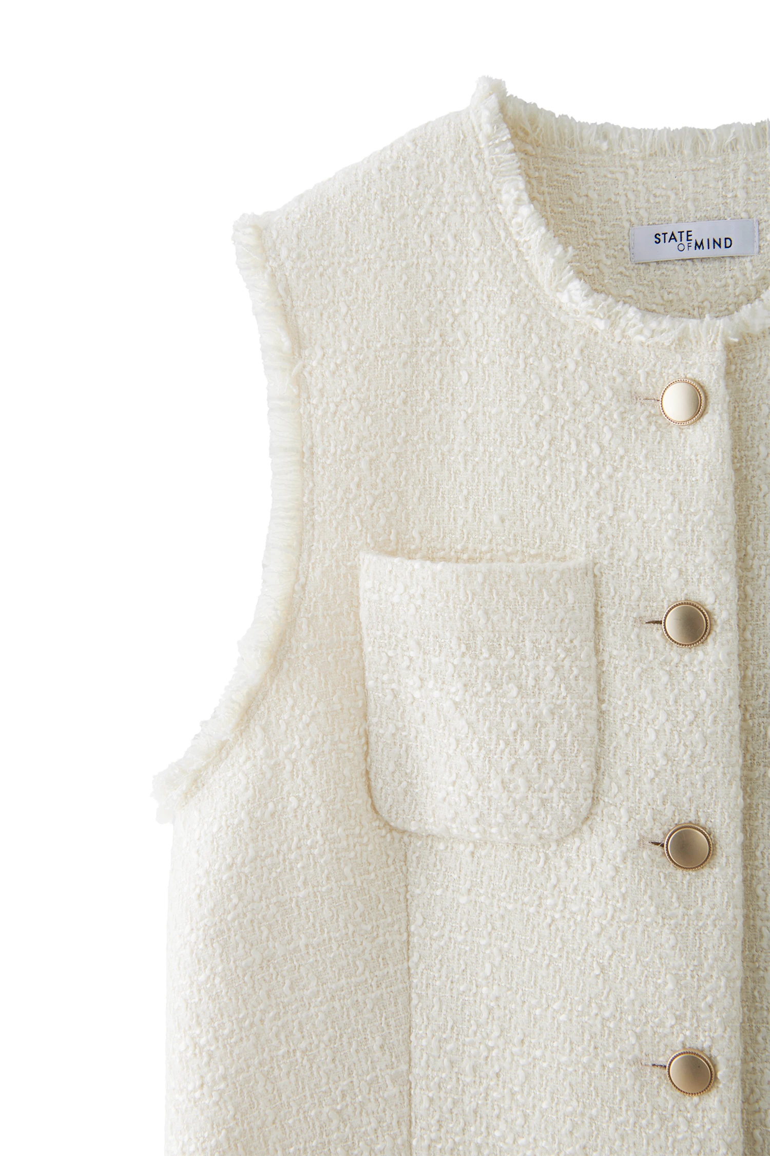 MANOF CASUAL TWEED VEST マノフ ツイードベスト ツィード MANOF