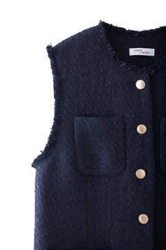 STATE OF MIND(ステートオブマインド) |tweed vest