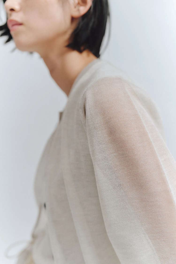 ファイブノット 5-knot 2023AW シースルートップス