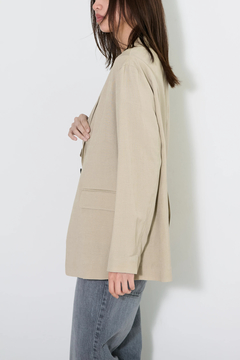 STATE OF MIND(ステートオブマインド) |linen easy jacket