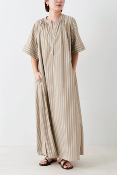 STATE OF MIND(ステートオブマインド) |stripe shirt dress