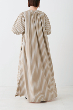 STATE OF MIND(ステートオブマインド) |stripe shirt dress