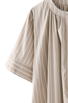 STATE OF MIND(ステートオブマインド) |stripe shirt dress