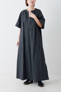 STATE OF MIND(ステートオブマインド) |stripe shirt dress