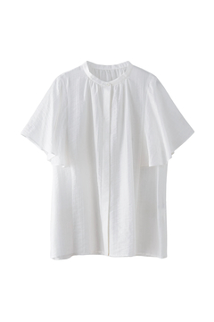 STATE OF MIND(ステートオブマインド) |sheer stripe blouse