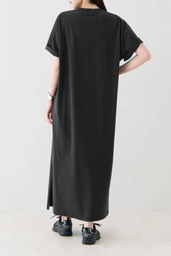 STATE OF MIND(ステートオブマインド) |short sleeve slit op