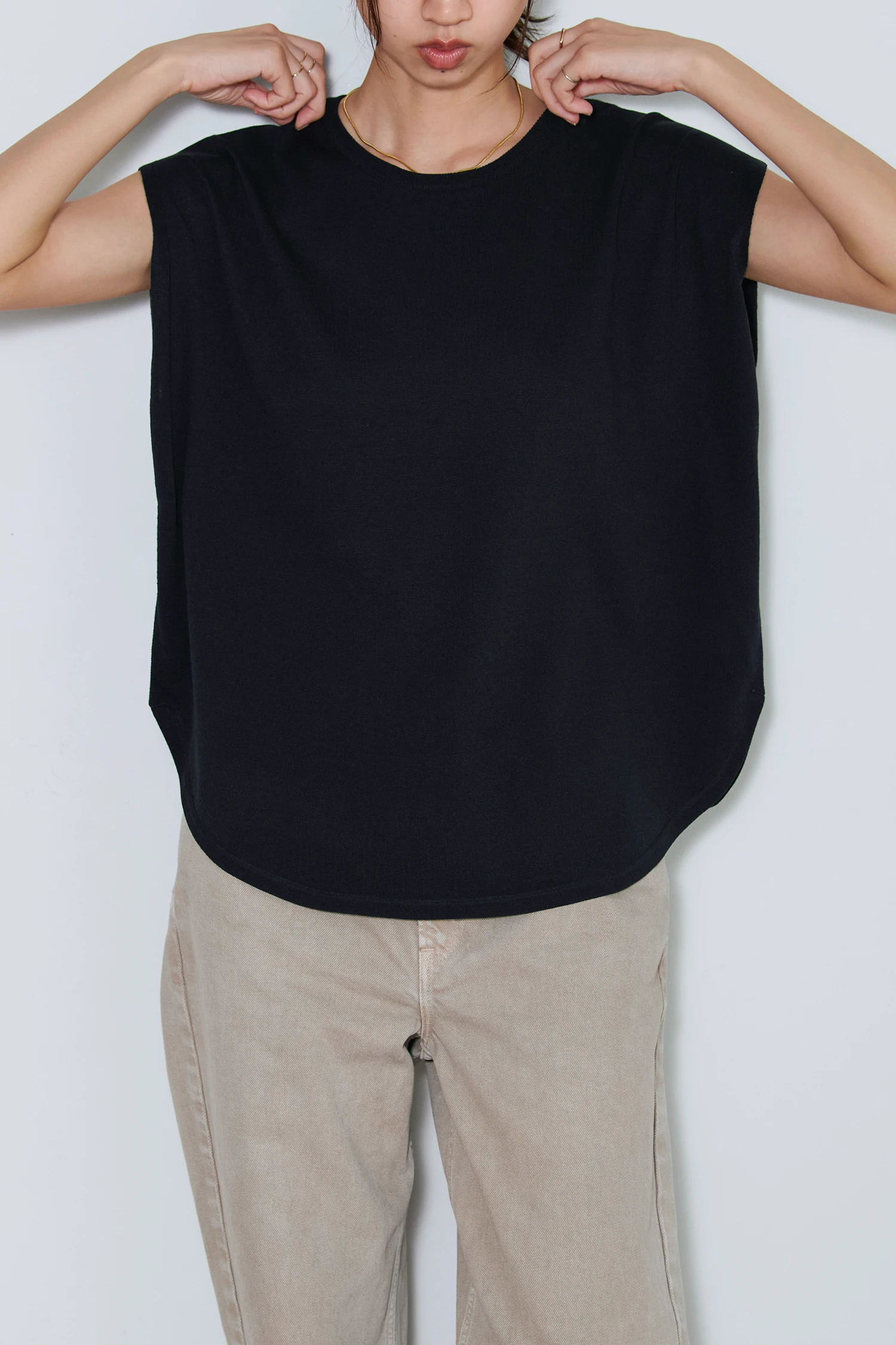 STATE OF MIND（ステートオブマインド）｜french sleeve knit