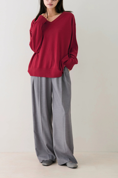 STATE OF MIND(ステートオブマインド) |v neck pullover