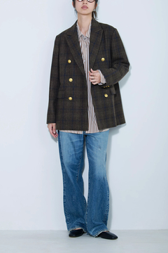 STATE OF MIND(ステートオブマインド) |check double jacket