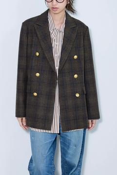 STATE OF MIND(ステートオブマインド) |check double jacket