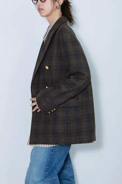 STATE OF MIND(ステートオブマインド) |check double jacket