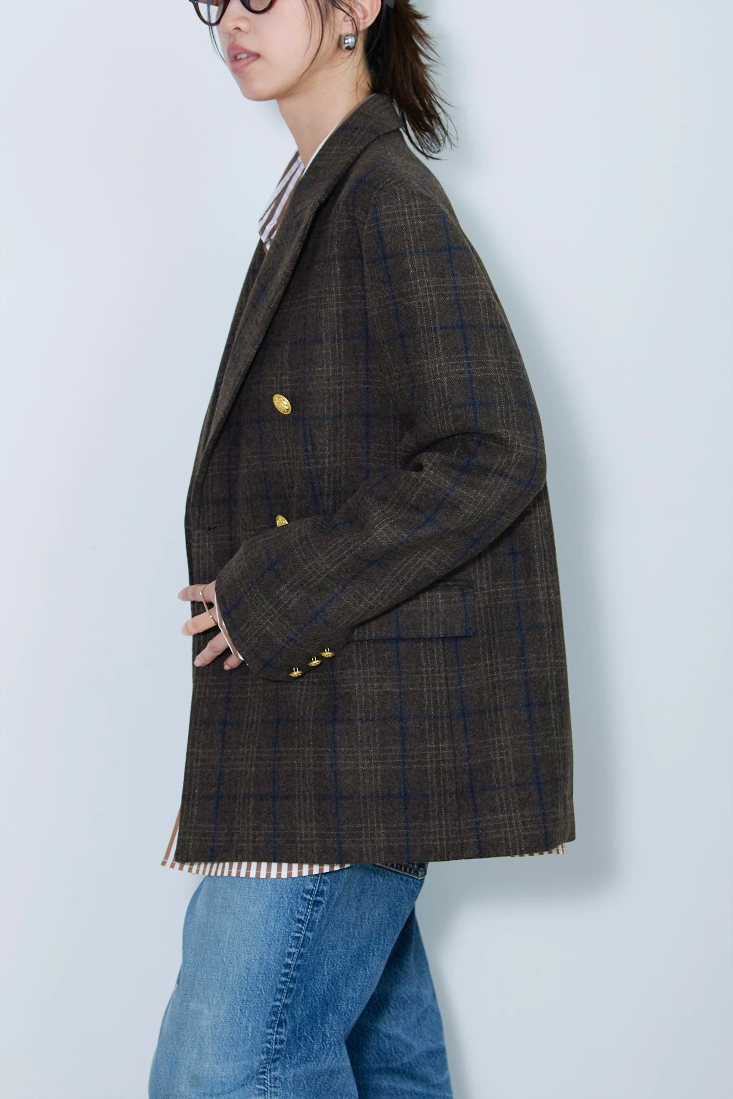 STATE OF MIND（ステートオブマインド）｜check double jacketアイテム