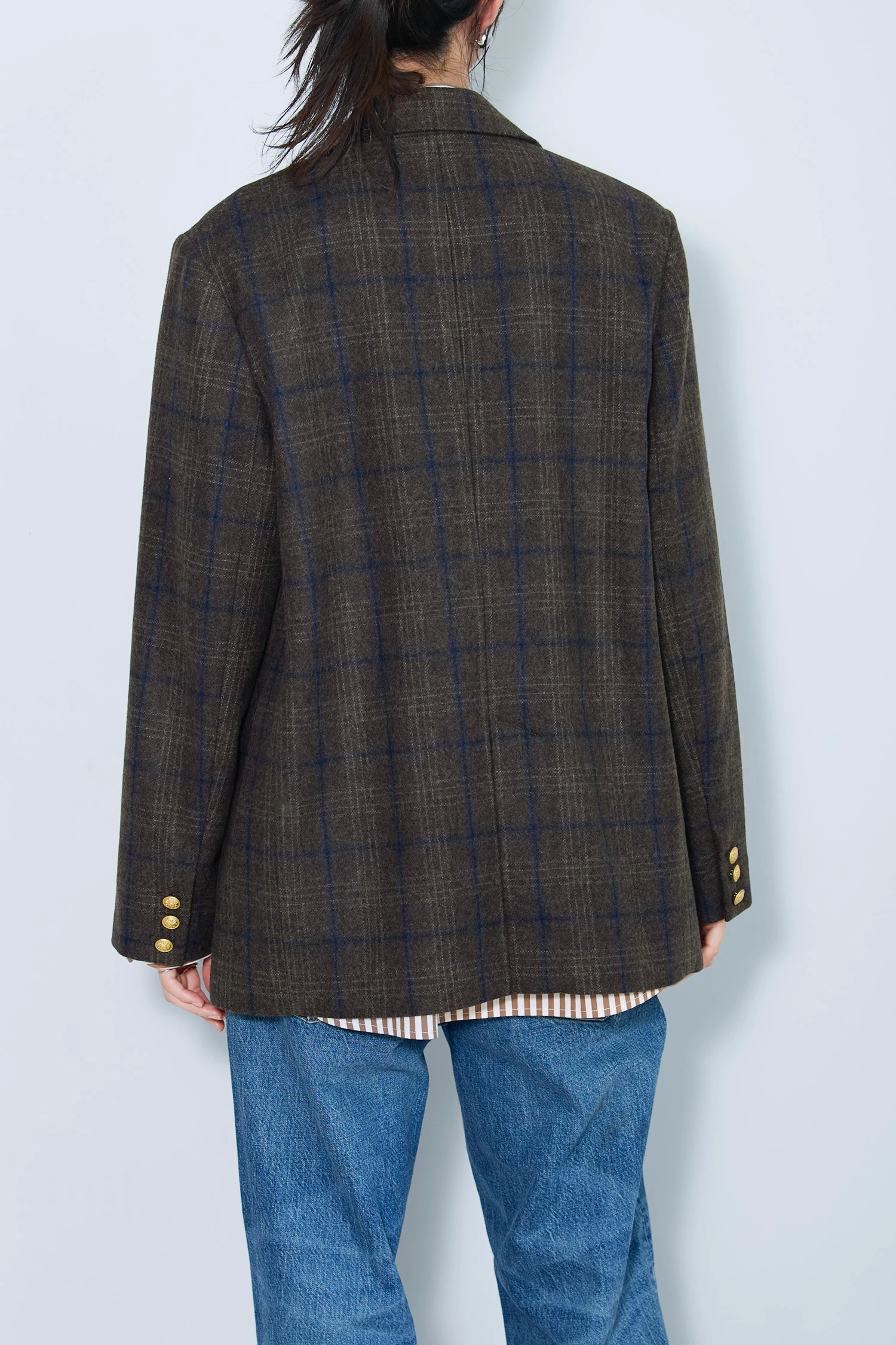 state of mind チェックジャケット STATE OF MIND（ステートオブマインド）｜check double jacketアイテム