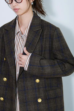 STATE OF MIND(ステートオブマインド) |check double jacket