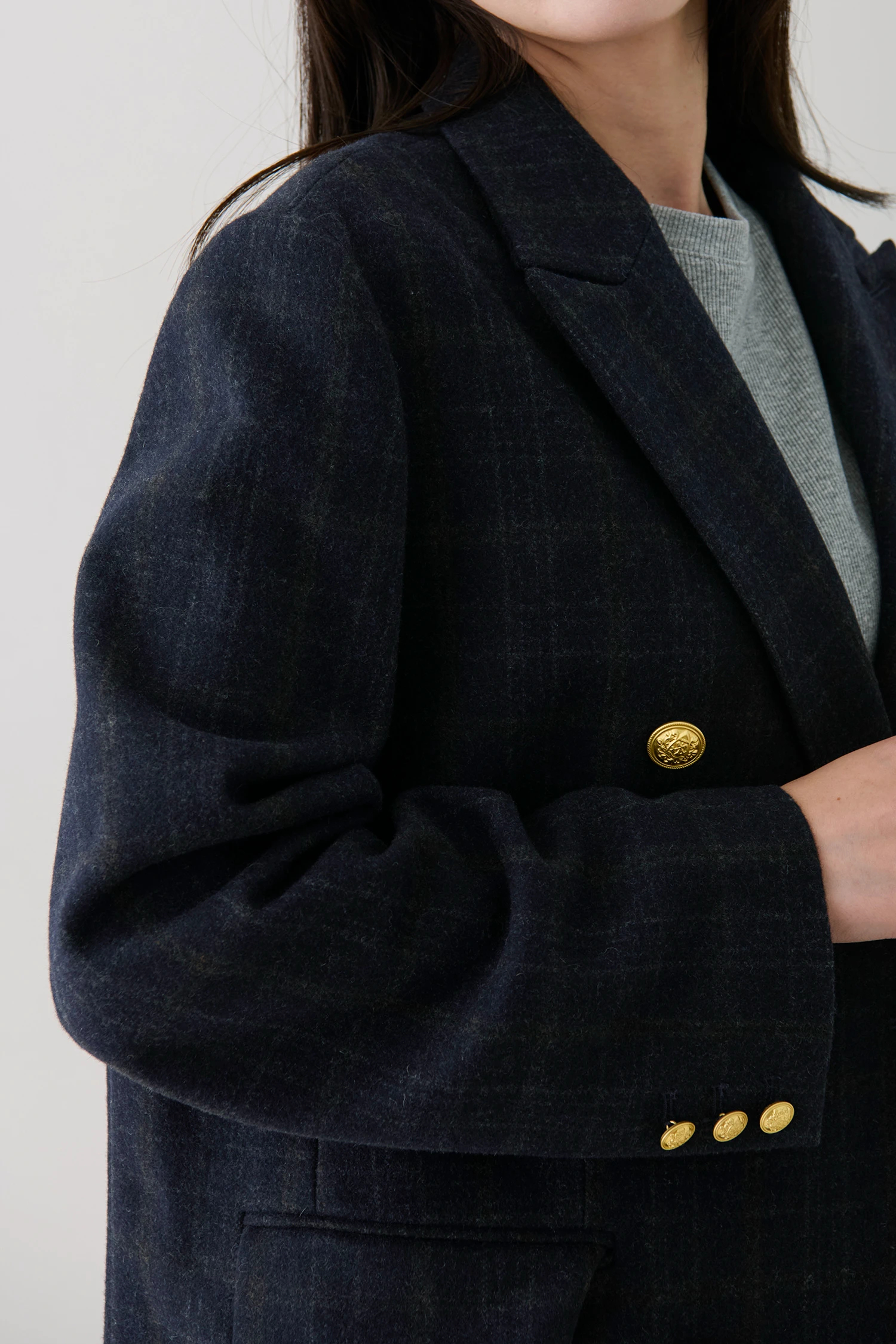 STATE OF MIND（ステートオブマインド）｜check double jacketアイテム