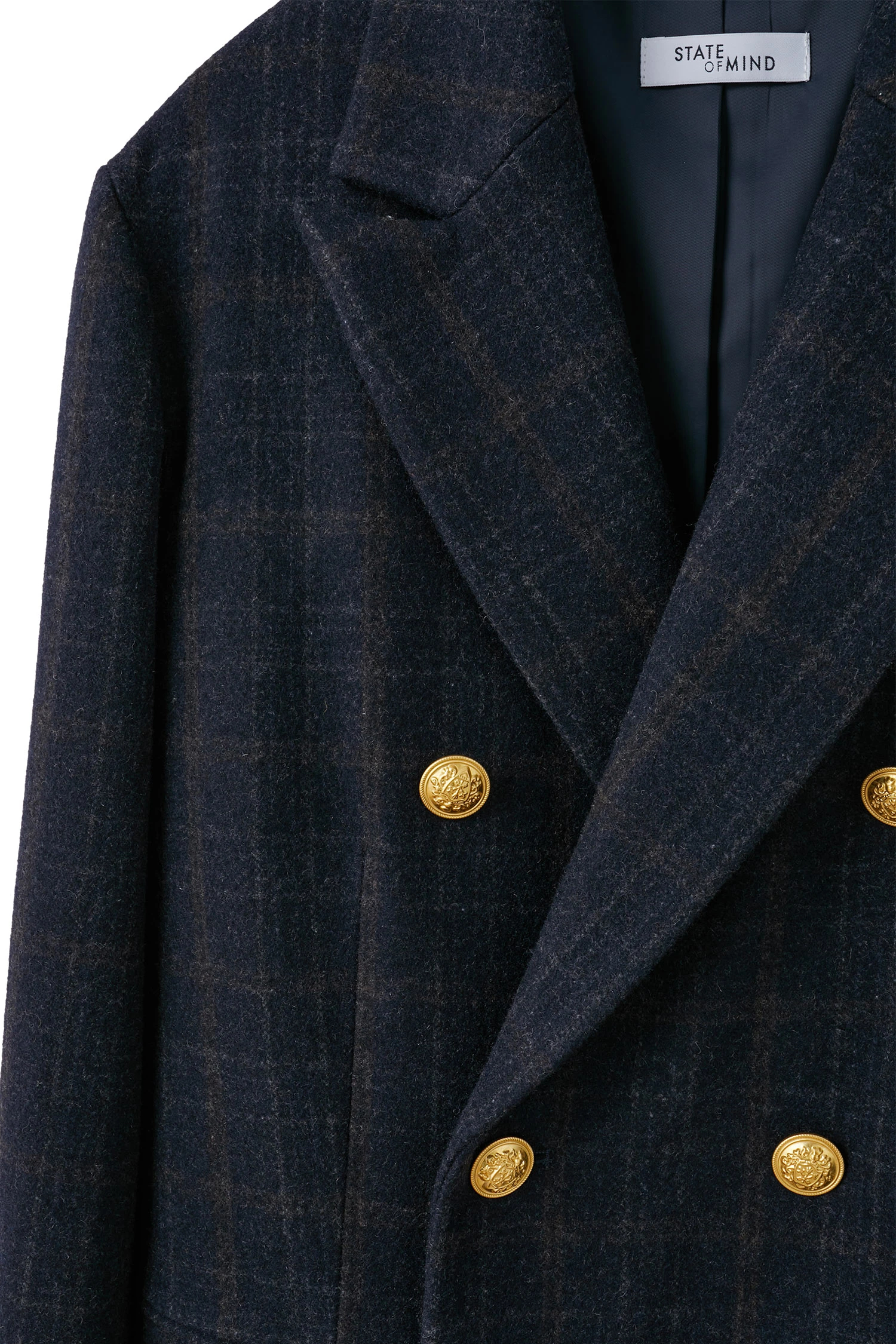 STATE OF MIND（ステートオブマインド）｜check double jacketアイテム
