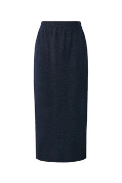 STATE OF MIND(ステートオブマインド) |lame knit skirt