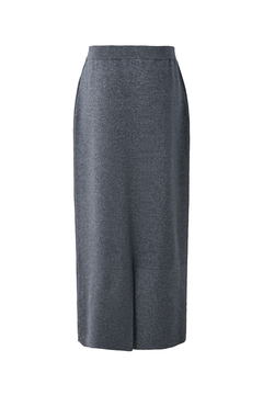 STATE OF MIND(ステートオブマインド) |lame knit skirt