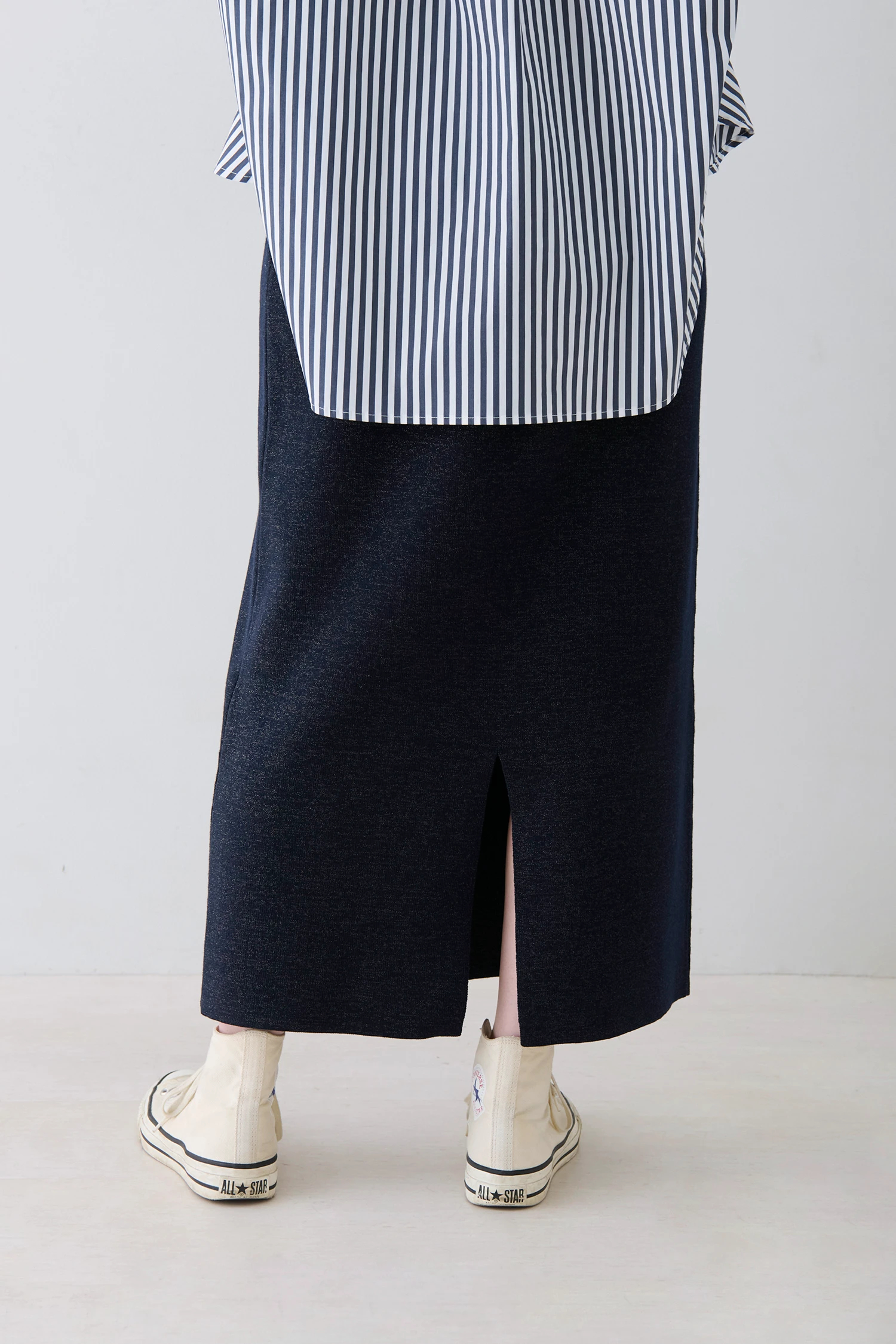 RIGHT ANARCHYISM=KEYSTATION スカート デニムフレアスカート【自宅で試着、返品送料無料】(S 中濃色