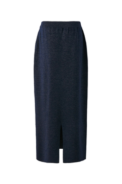 STATE OF MIND(ステートオブマインド) |lame knit skirt