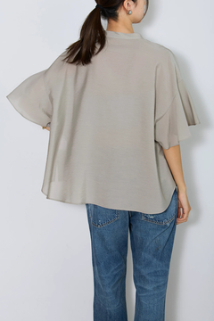STATE OF MIND(ステートオブマインド) |flared sleeve blouse