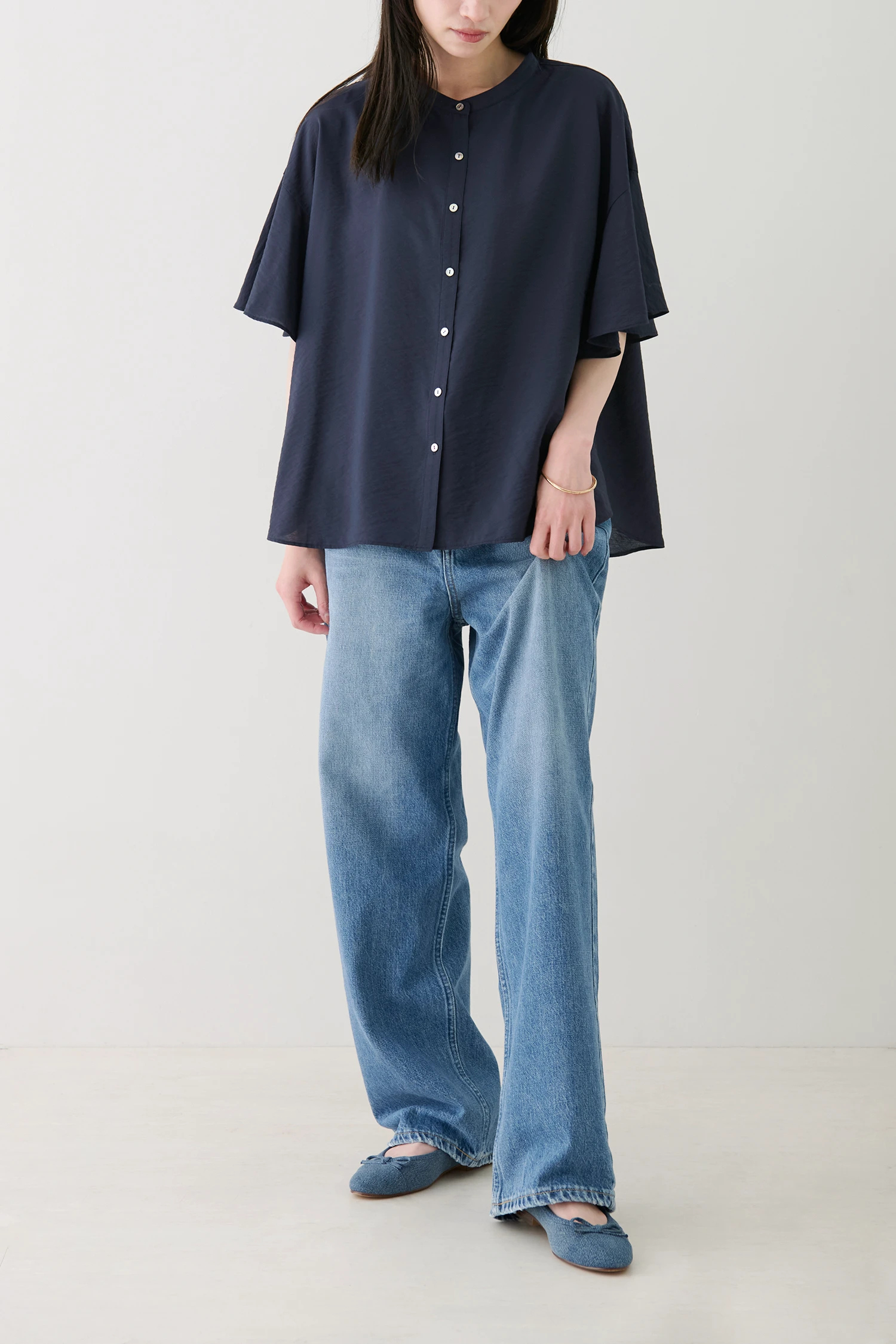 STATE OF MIND（ステートオブマインド）｜flared sleeve blouse