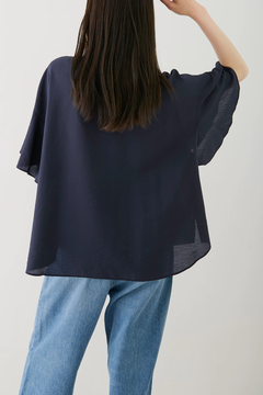 STATE OF MIND(ステートオブマインド) |flared sleeve blouse