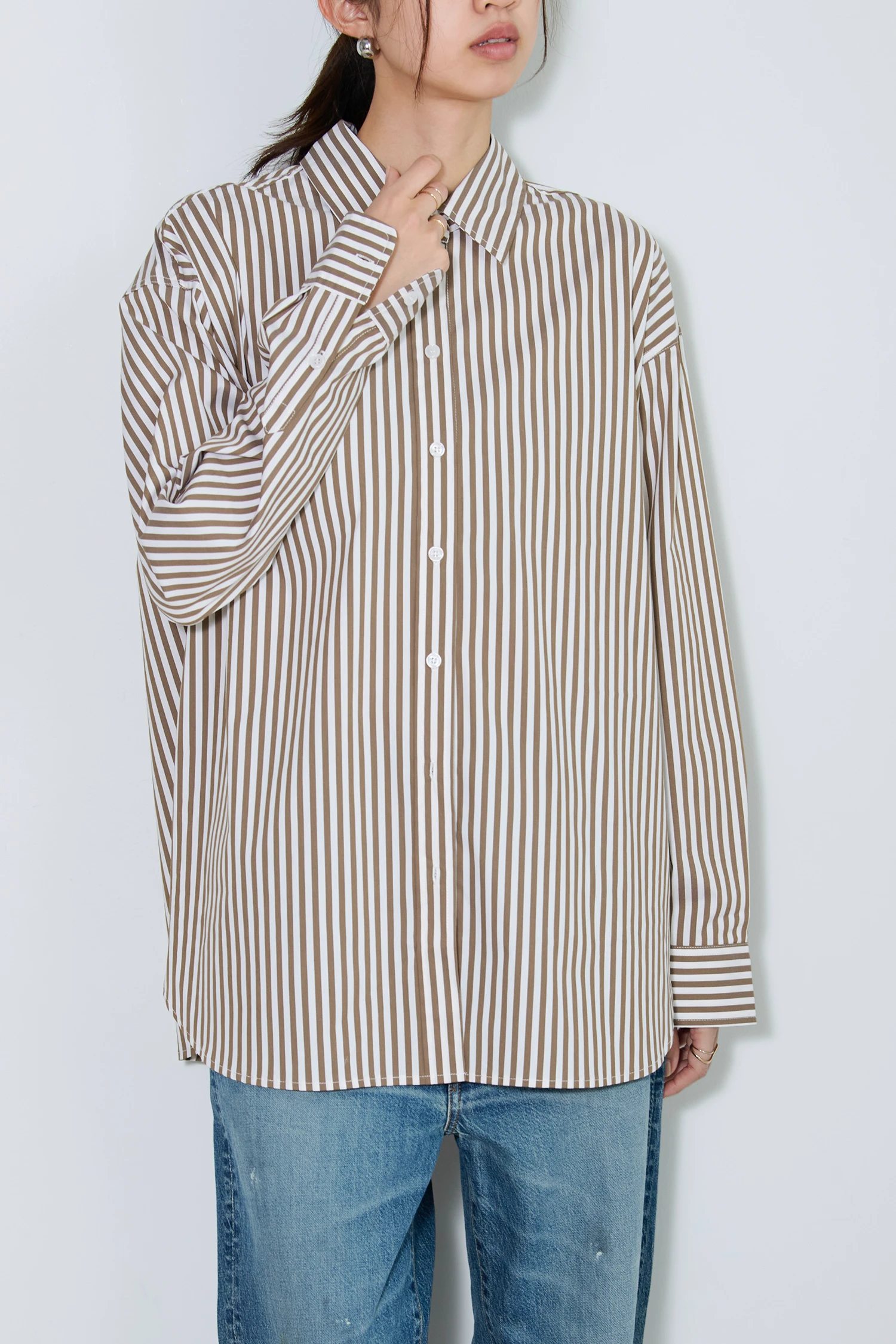 STATE OF MIND（ステートオブマインド）｜oversized shirt