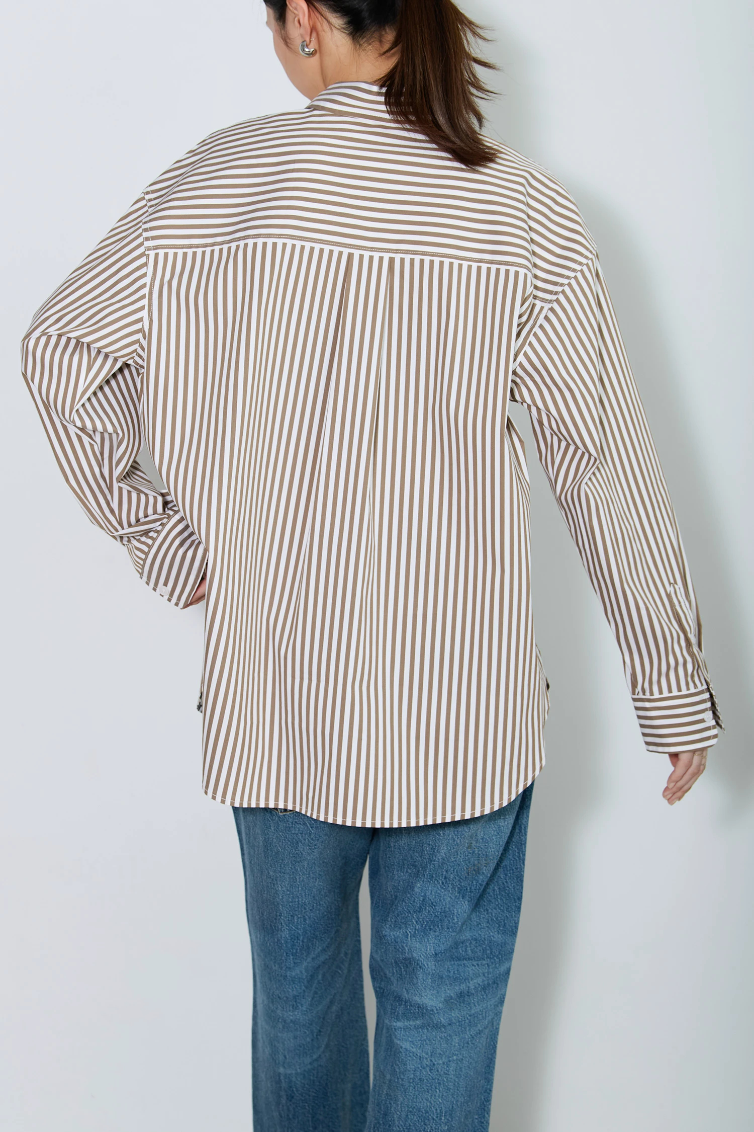 【BOHEMSEO】 PALE PRINETED LONG SLEEVE ☆大人気☆ HYPHA LUCENT GLITTER LONG SLEEVE TOP