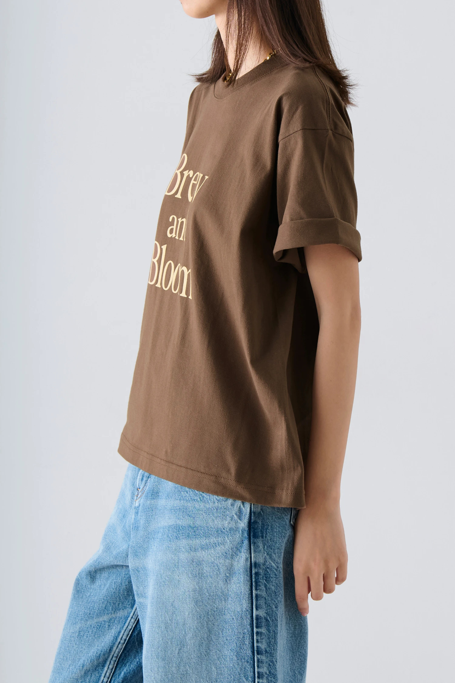 y*o様 House on the Hill L/S Tee (Brown Ho o*.様 House on the