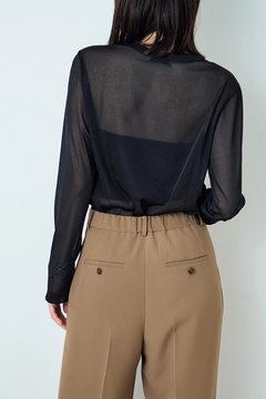 STATE OF MIND(ステートオブマインド) |sheer long-sleeve