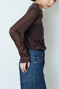 STATE OF MIND(ステートオブマインド) |sheer long-sleeve