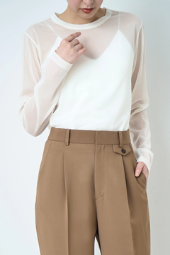 STATE OF MIND(ステートオブマインド) |sheer long-sleeve