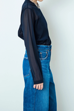 STATE OF MIND(ステートオブマインド) |sheer long-sleeve