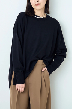 STATE OF MIND(ステートオブマインド) |oversize crew knit